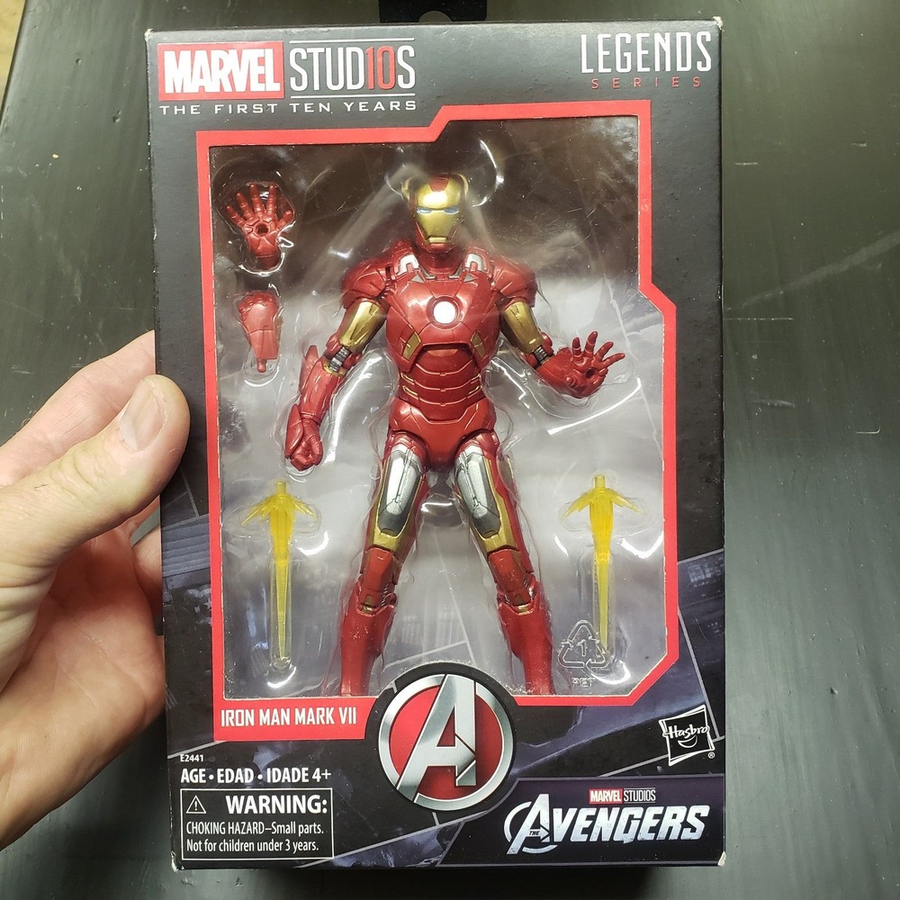Marvel Legends Iron Man Mark VII The First Ten Years Avengers Figure E2441